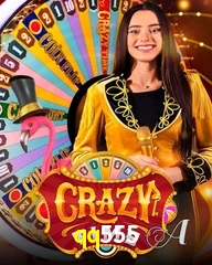 Crazy Time live game no qq555 cassino com entretenimento ao vivo para jogadores do Brasil