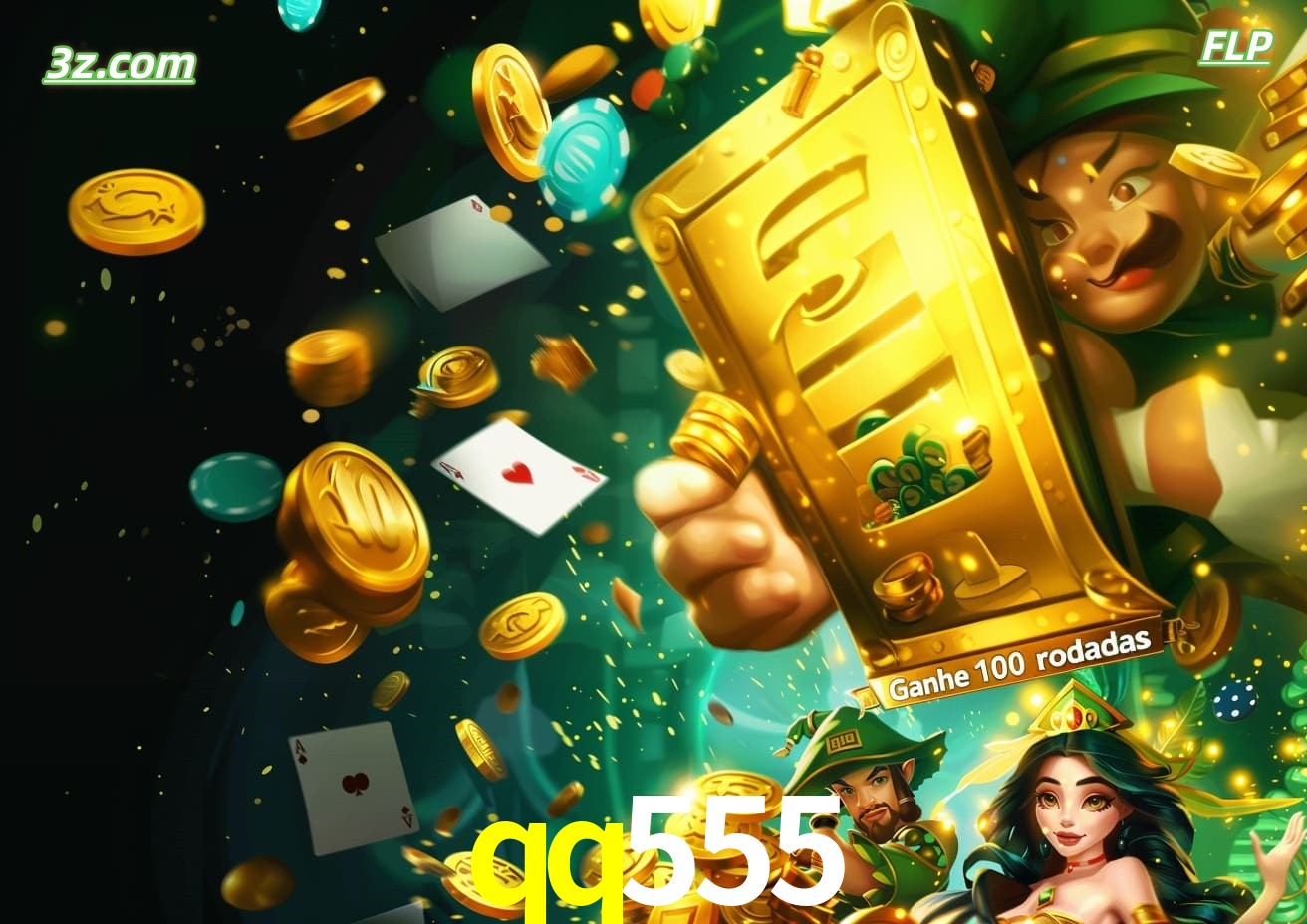 Cassino online qq555 Brasil com caça-níqueis e bônus de 100 rodadas grátis